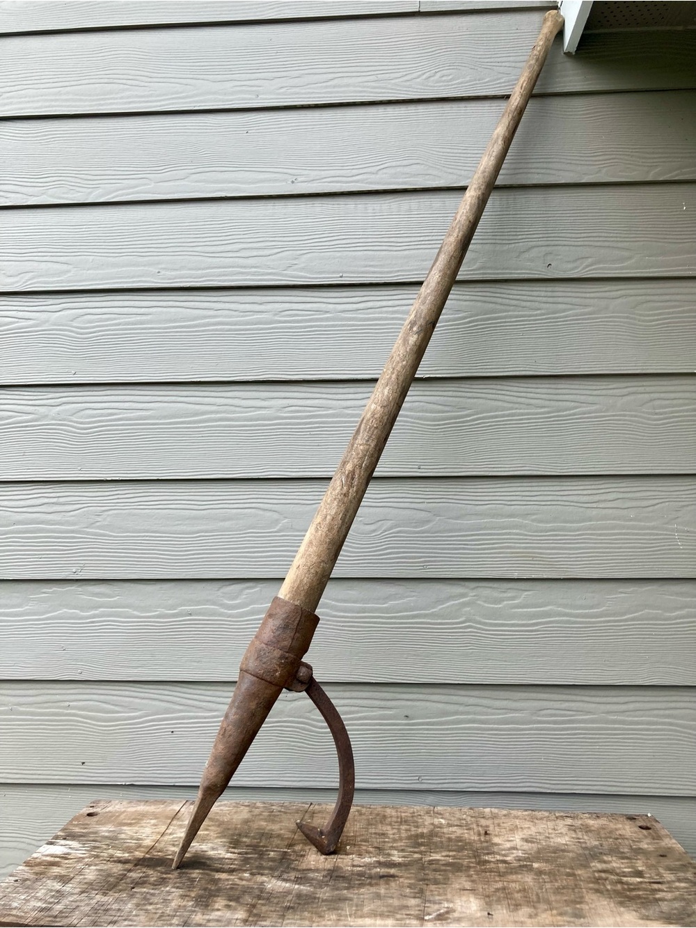 Vintage Peavey Hook Log Roller Puller Tool Rustic Cabin Decor Lumberjack Style